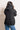 Felpa Cappuccio Orsetto Donna Nero