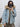 Giubbotto Denim Cappuccio Simona Pelliccia Denim