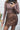 Minigonna Paillettes Luxury Donna Marrone