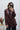 Blazer Raso Donna Bordeaux