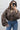 Trech Doppiopetto Crop Velia Donna Marrone