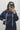 Coordinato Tuta Cappuccio Perla Donna Blu