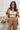 Coordinato Lino Donna Marrone