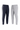 Set 2 Pantaloni Tuta Bande Uomo