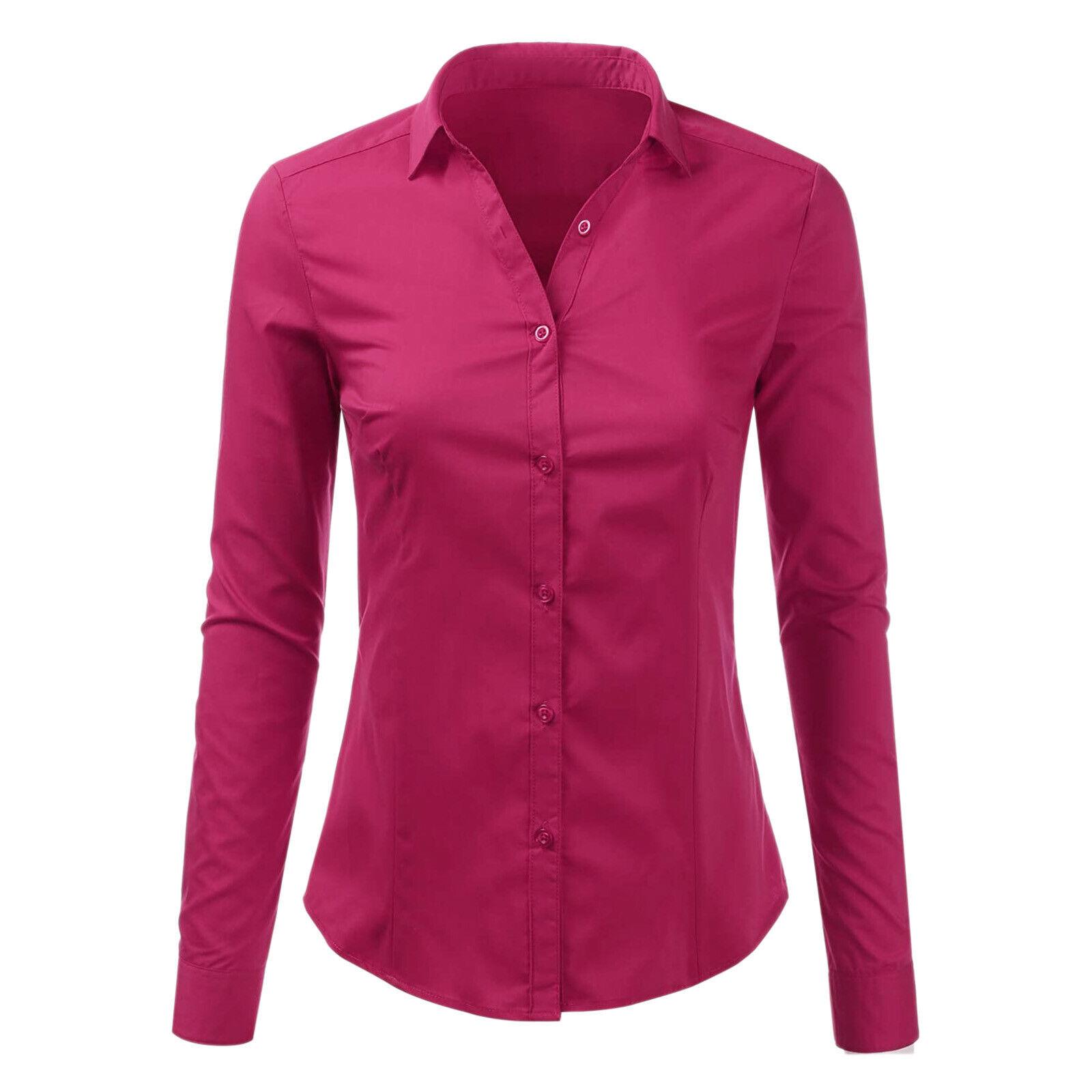 Camicia Donna Cotone Casual