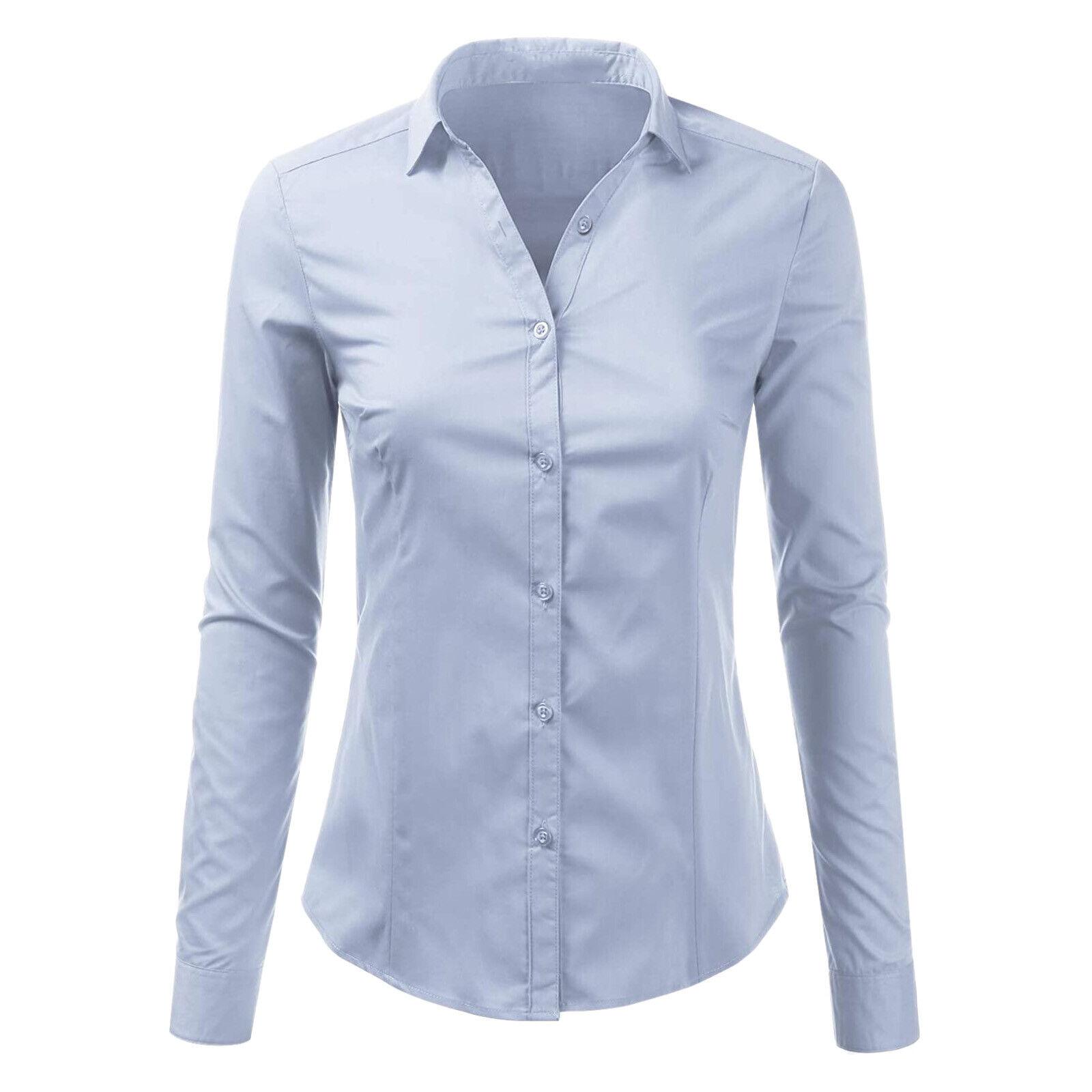 Camicia Donna Cotone Casual