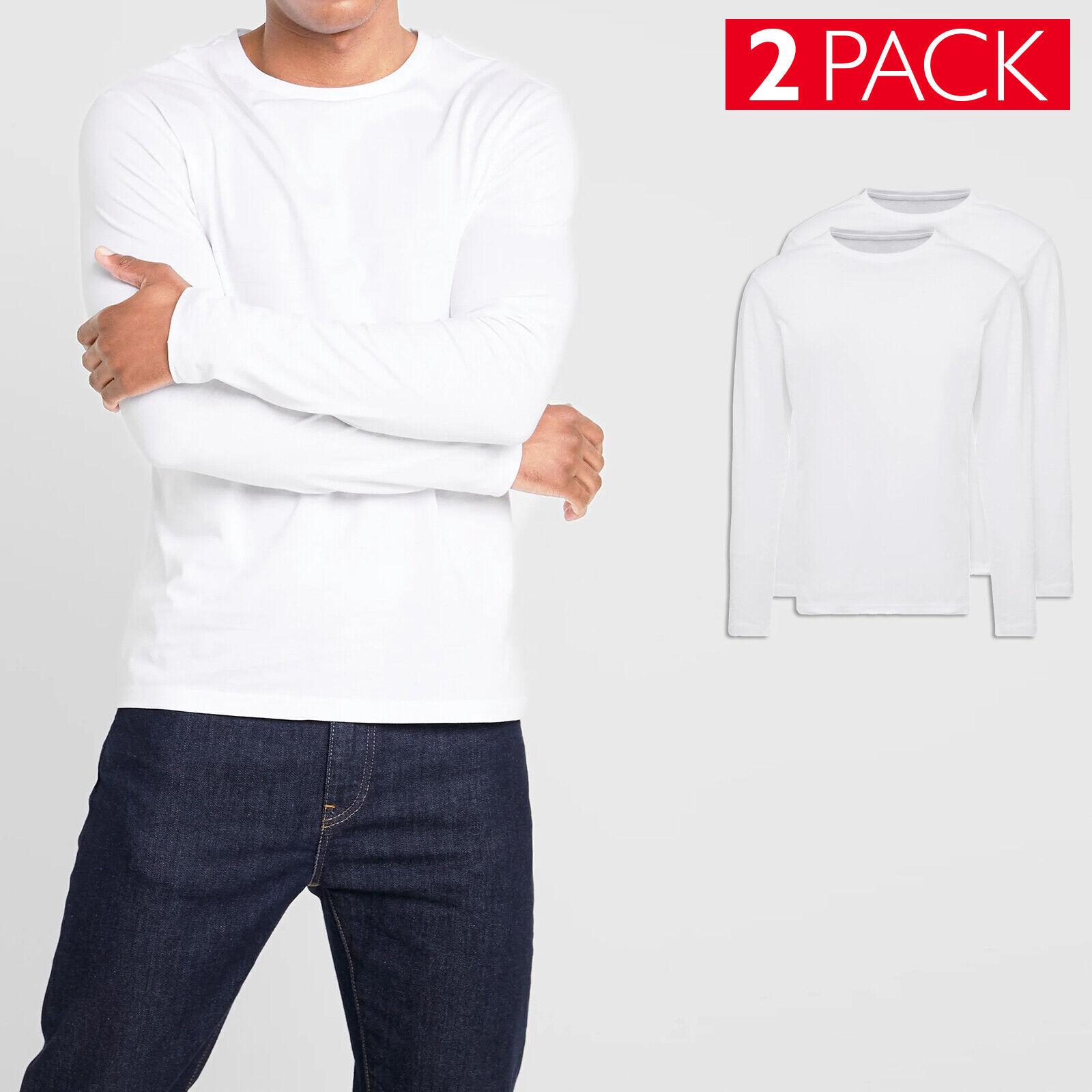 2 Pack T-shirt Uomo Cotone