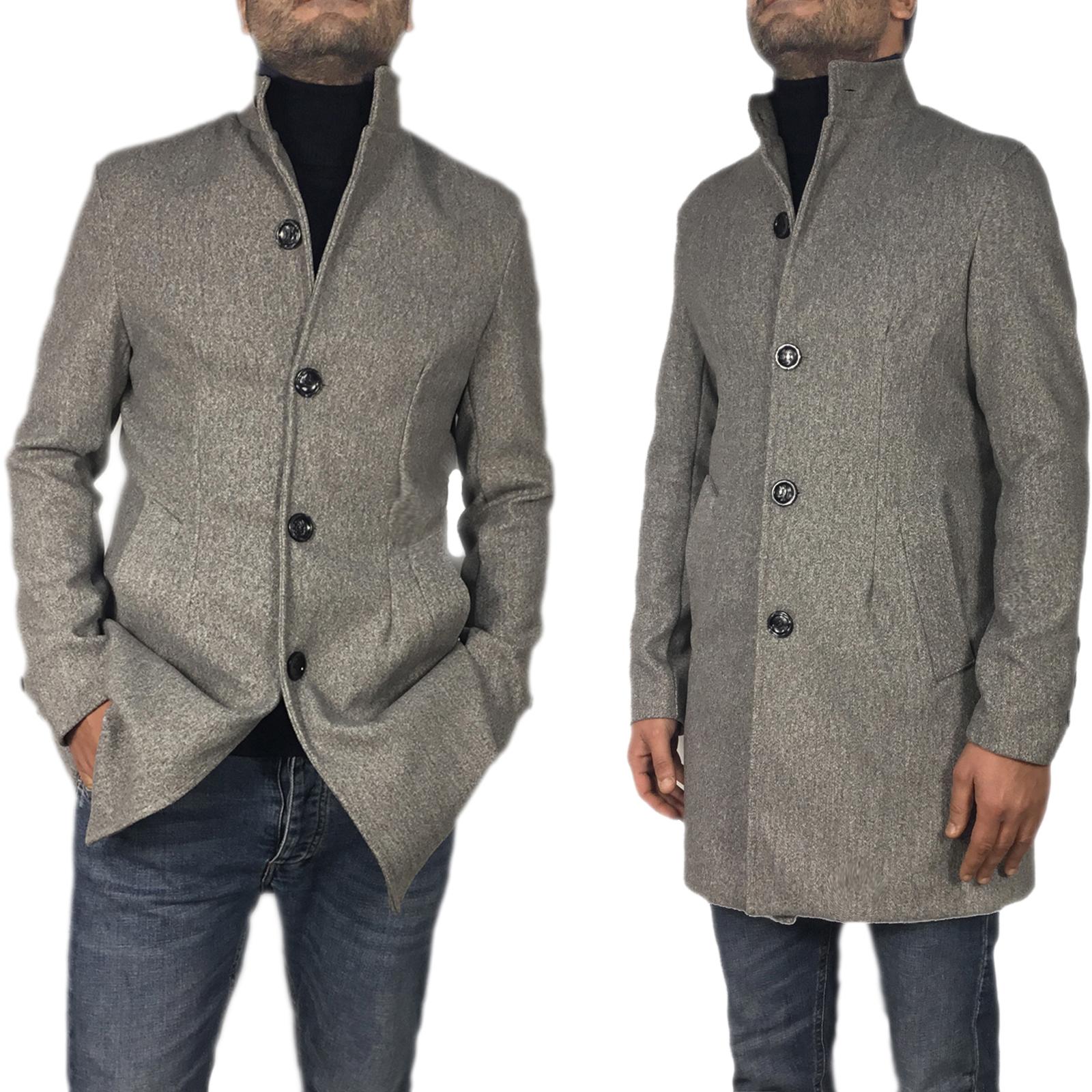 Cappotto collo alto