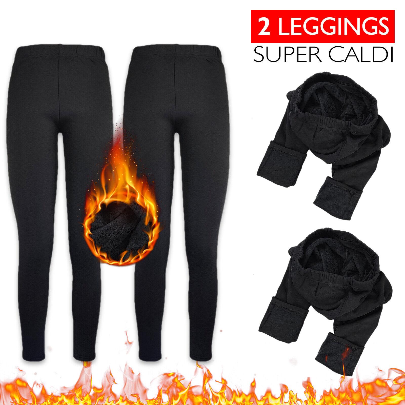 Set 2 PZ Leggins felpati