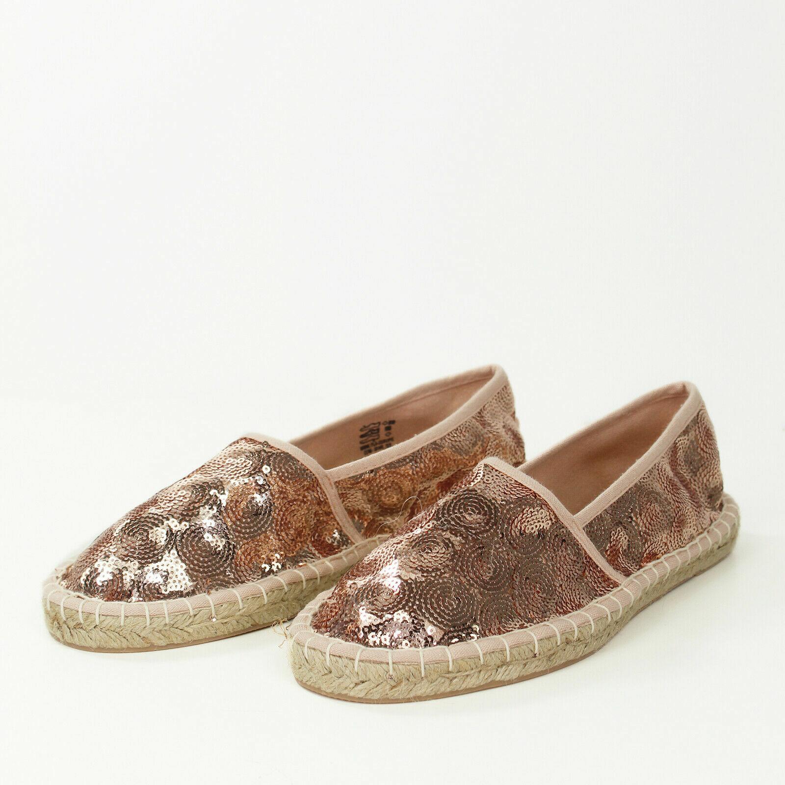 Scarpe Donna Espadrillas Paillettes Comode