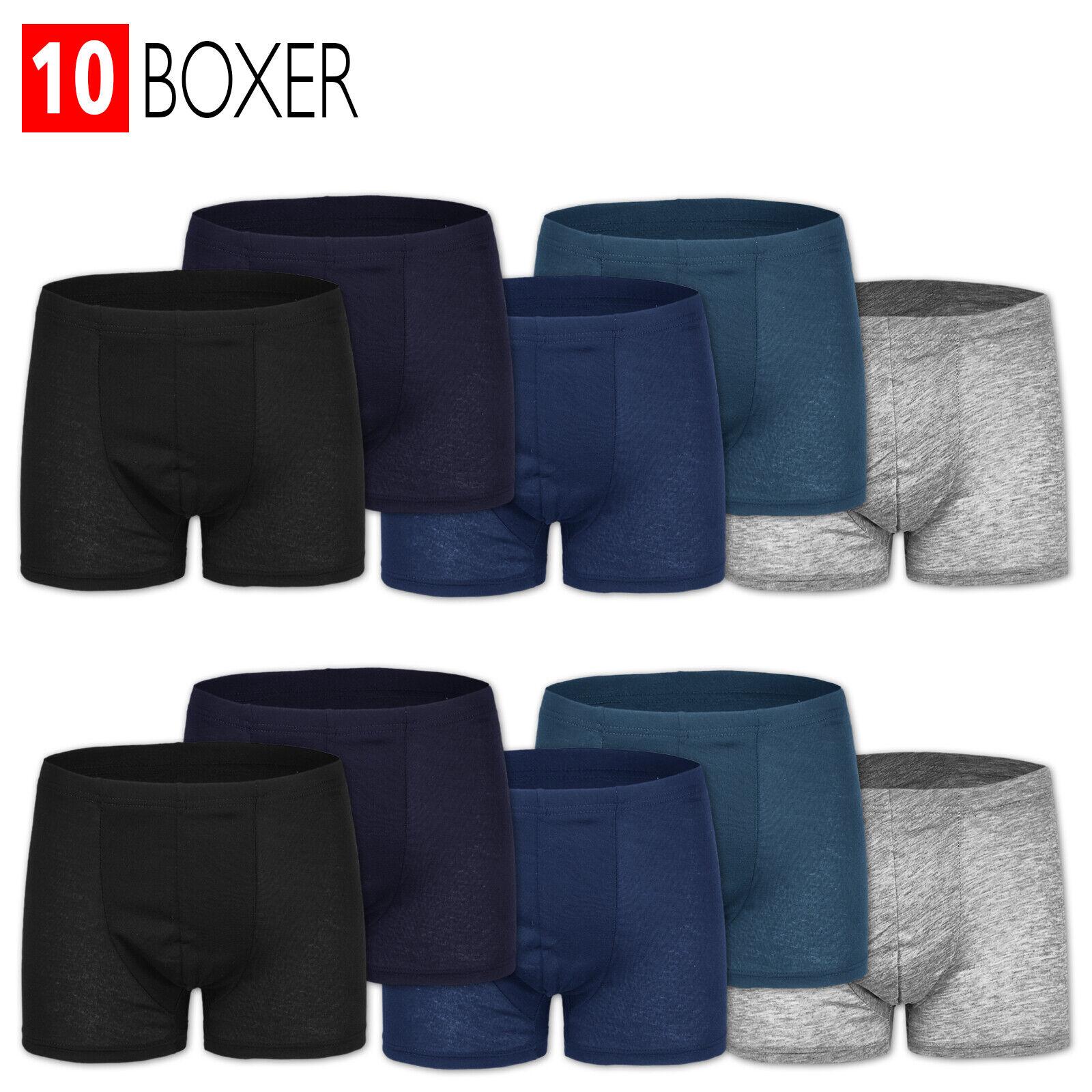 10 Pezzi Boxer UOMO